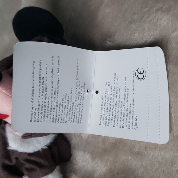 Pilot Mickey Bean Bag 10" w/flight jacket helmet, goggles ~Disney Character, NWT - Picture 5 of 10